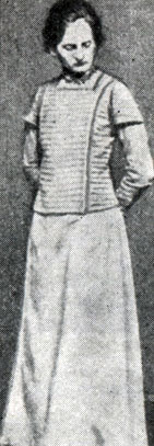 Ил. 9.	Немецкое платье реформ, 1901 г. (Boehn, jw., il. 85.)