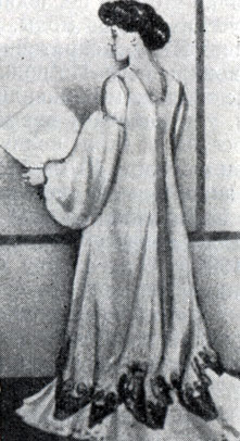 Ил. 18.	Реформированная нарядная одежда. Проект А. Моорбюттера, 1900 г. ('Die Neue Frauenkleidung', 1900.)