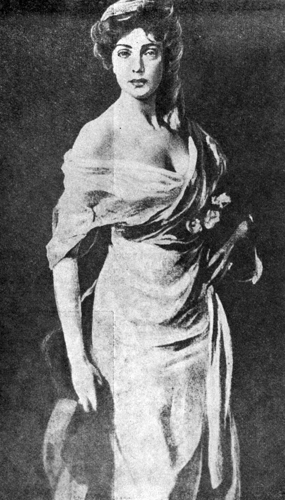 Ил. 95. Декольтированное платье, пример 'нагой моды', 1910-1914 гг. (Boehn, Die Mode..., s. 208/209)