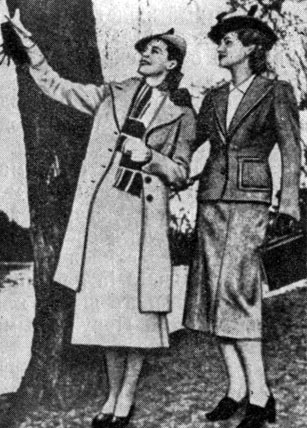 Послевоенная мода. Военная форма, женские шляпки, пиджаки стиляг